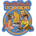 Steven Rhodes Devil's Music 4.4"x4.9" Sticker