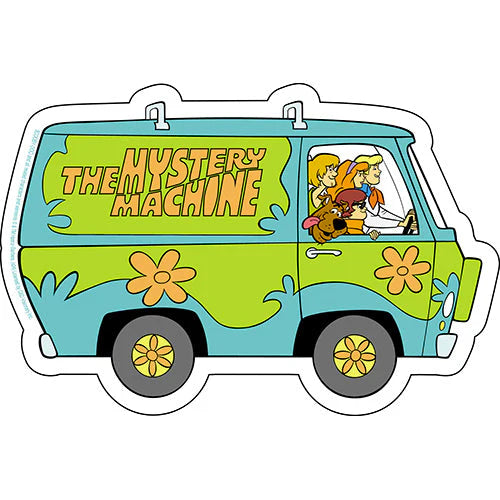 Scooby Doo Mystery Machine 5.5"x3.65" Sticker