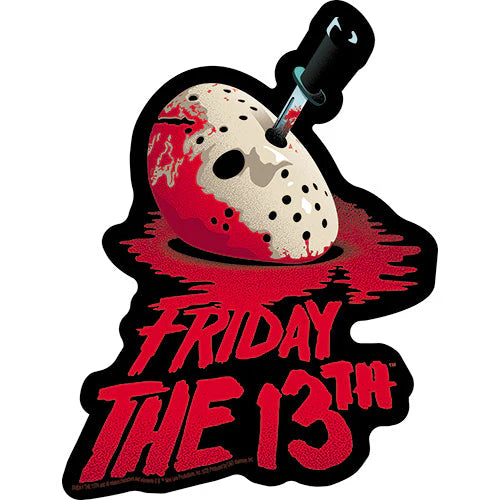Friday the 13th Logo 4.125"x5.5" Sticker