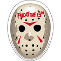 Friday the 13th Mask 3.75"x5" Sticker
