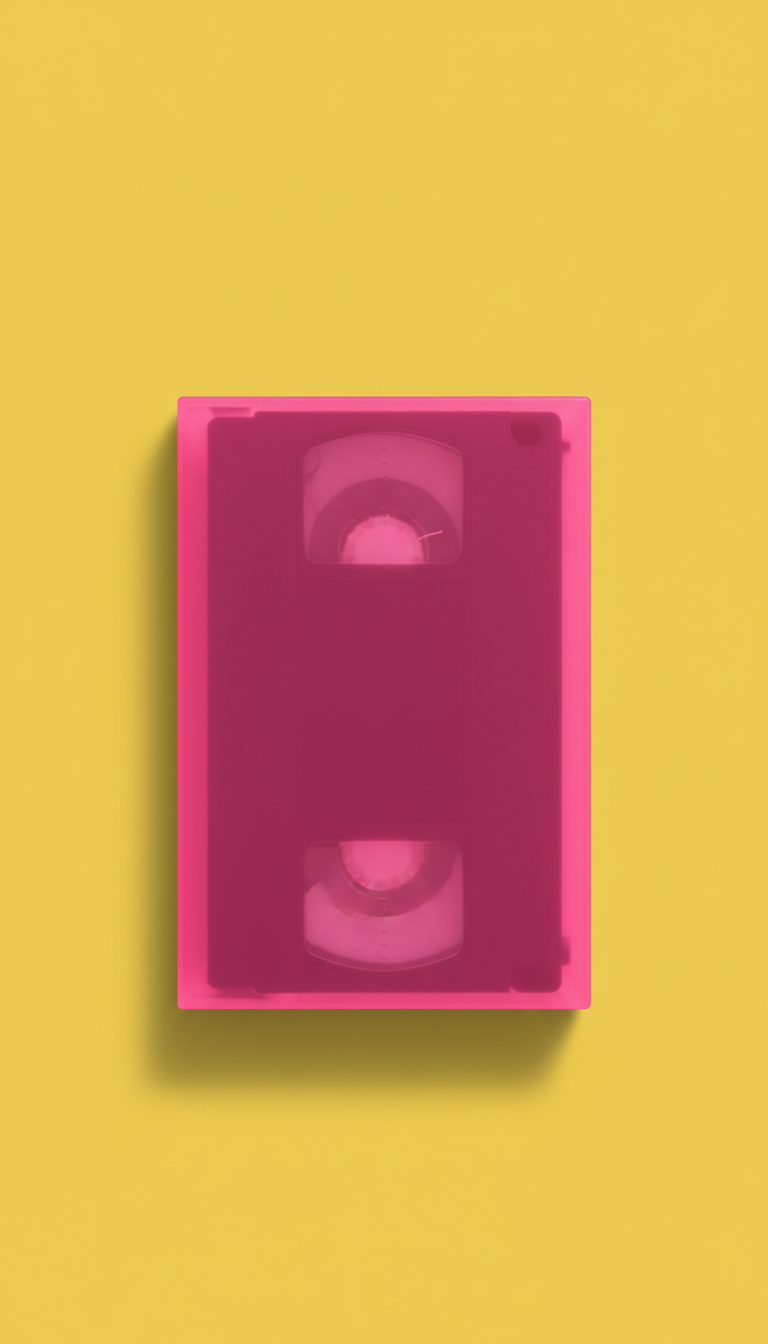 Cult Classic VHS Neon Pink Slipcase