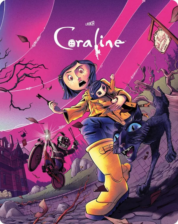 Coraline - Limited Edition Steelbook (4K-UHD)