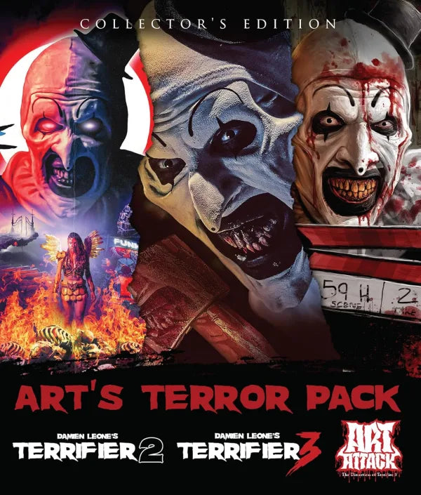 Art's Terror Pack: Terrifier 3-Film Collection (Blu-ray)